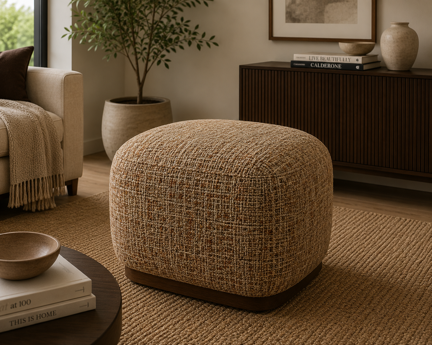 0378  Fabric Earthy Multitone