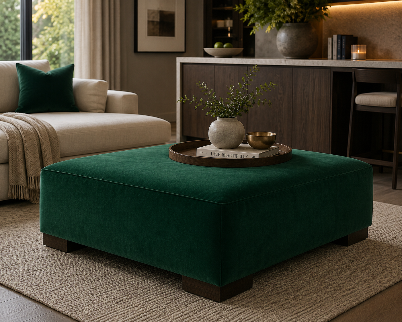 0819 Emerald Velvet Fabric
