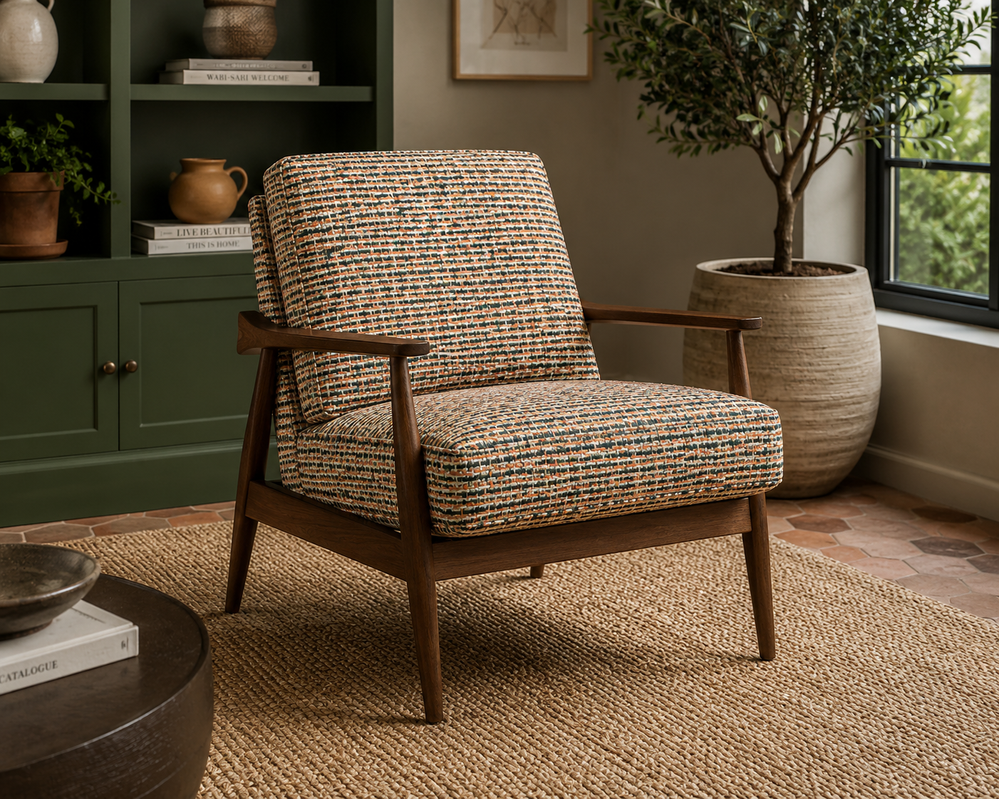 0811 Textura Terra Weave Fabric
