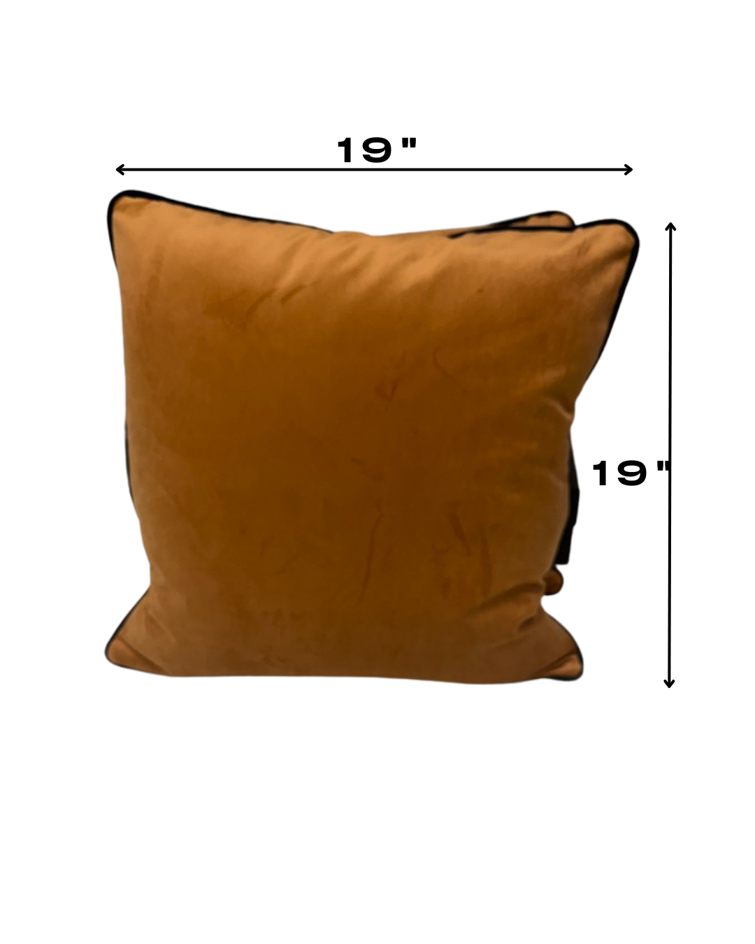 Velvet-Like Decorative Pillow Set