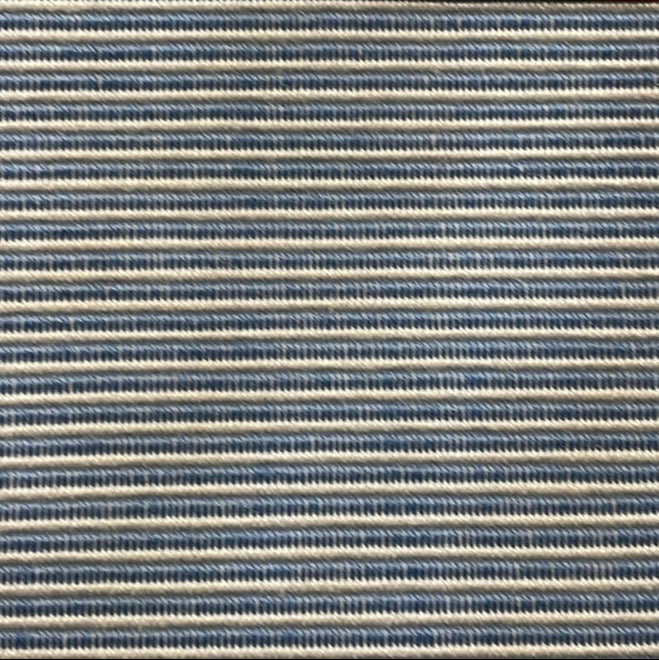 0344 Stripe Fabric Soft Blue