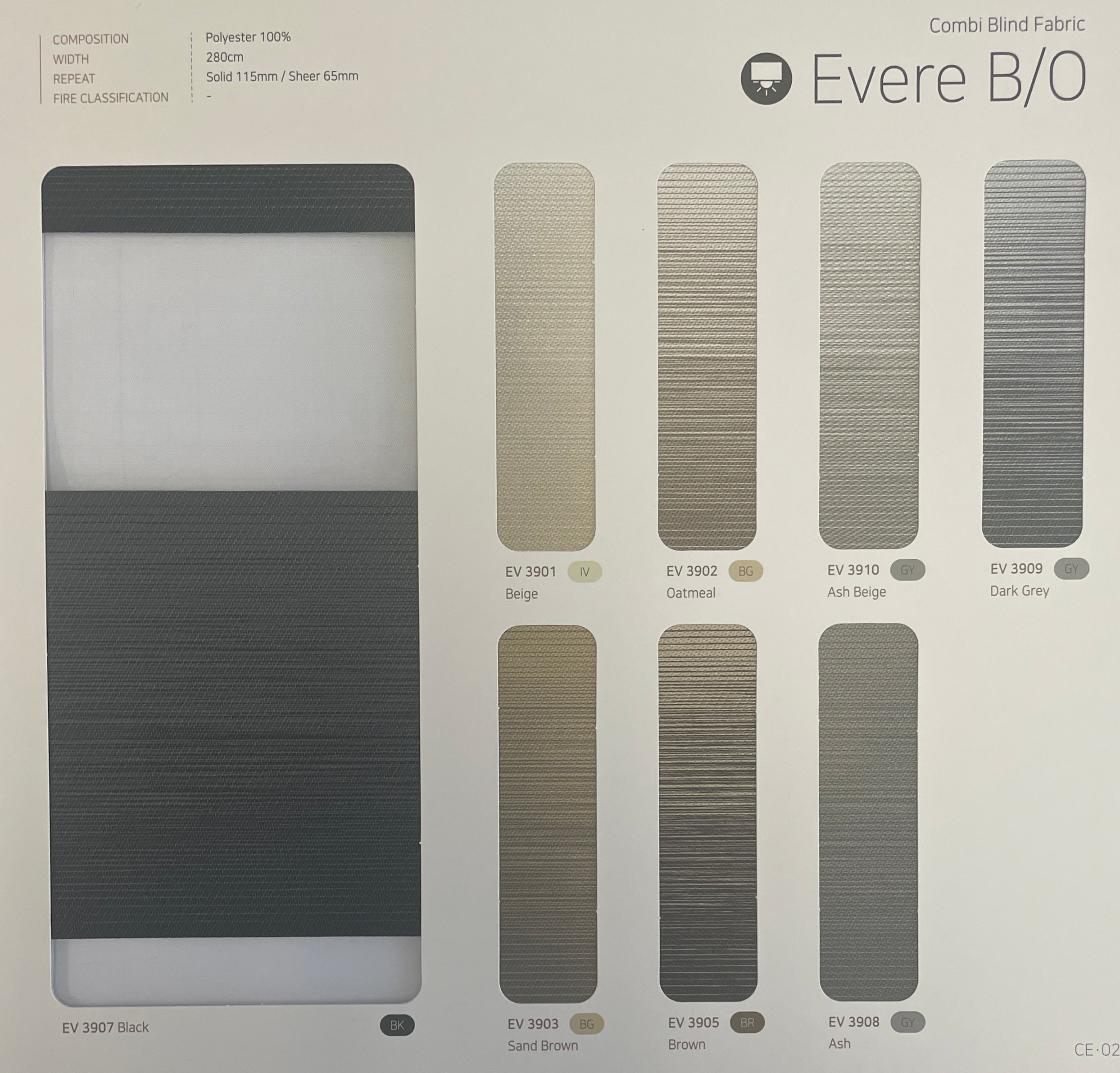 Evere B/O Zebra Shades  (Hanzen Collection)
