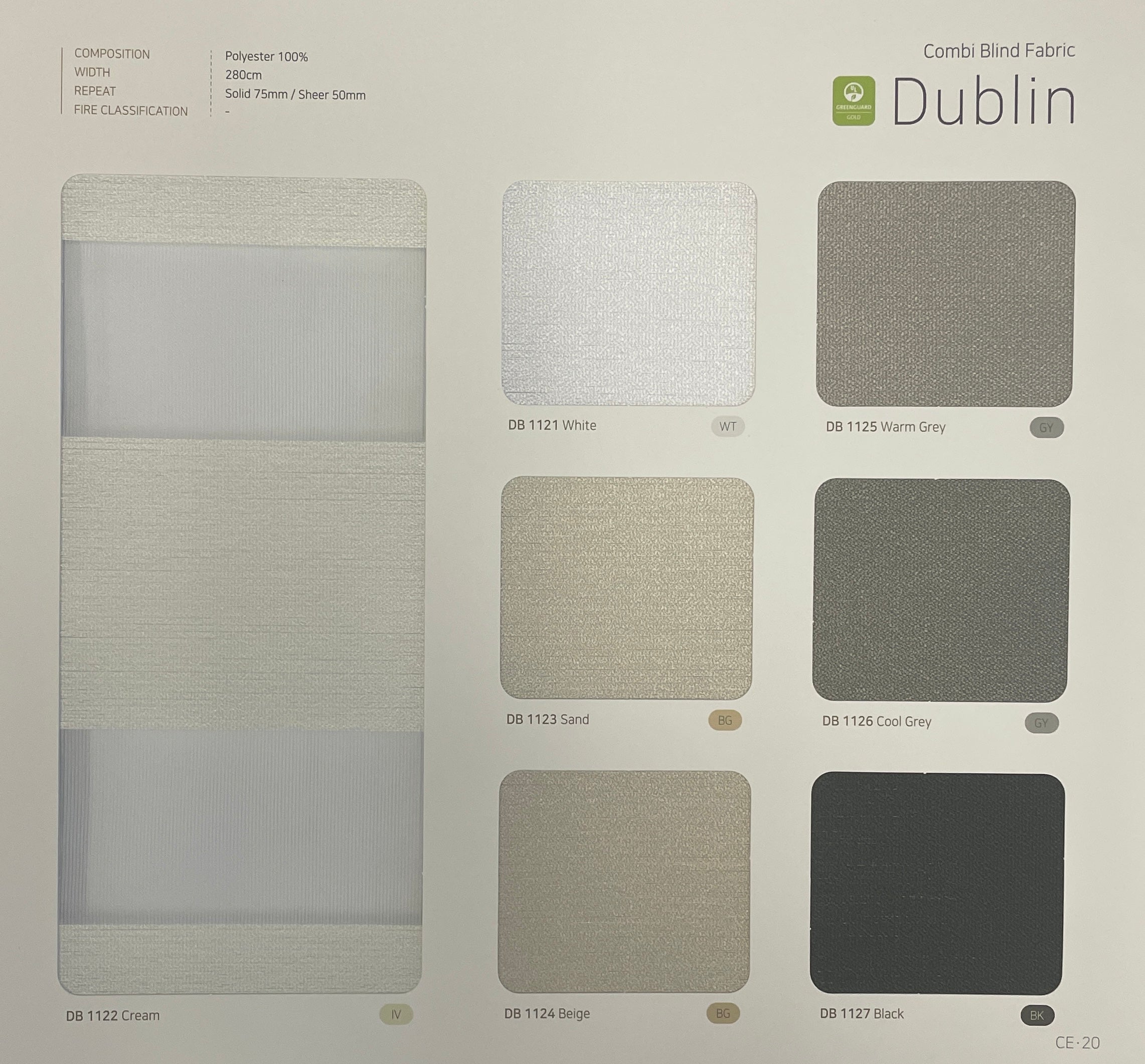 Dublin Zebra Shades  (Hanzen Collection)