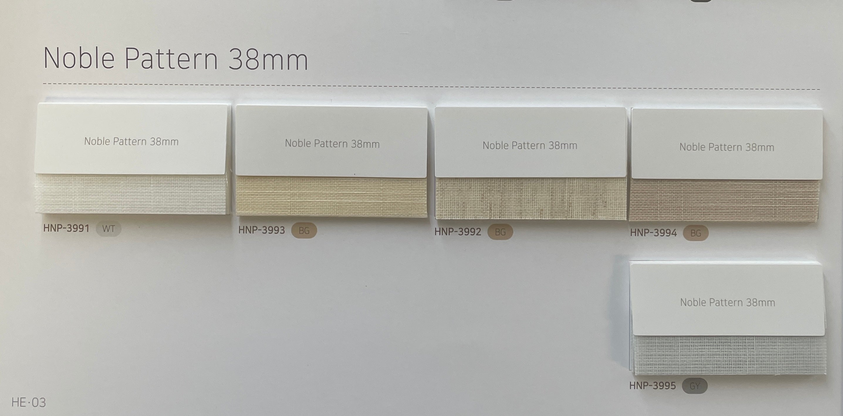 Honeycomb Shade Noble Pattern 38mm  (Hanzen Collection)