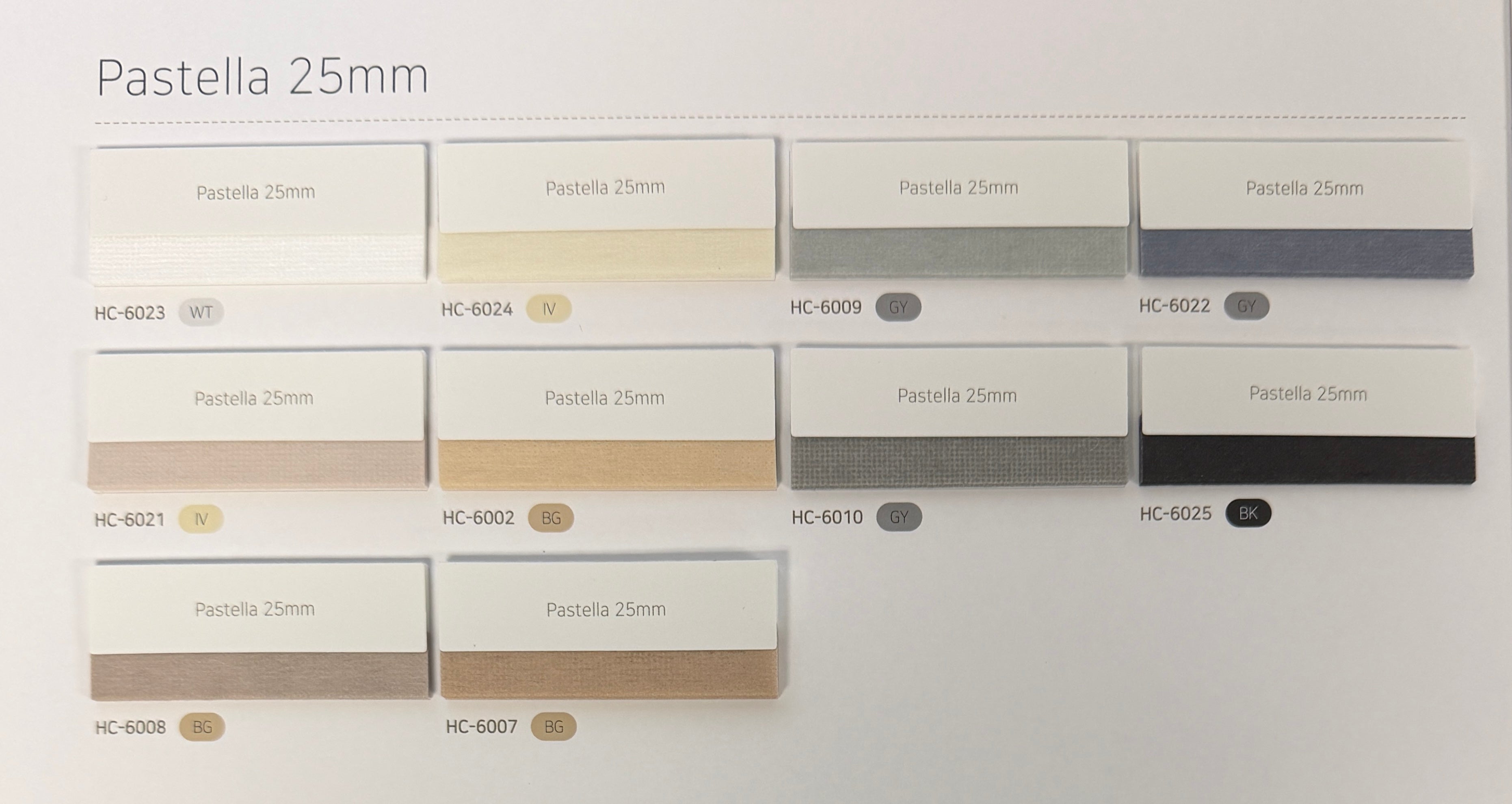 Honeycomb Shade Pastella 25mm  (Hanzen Collection)