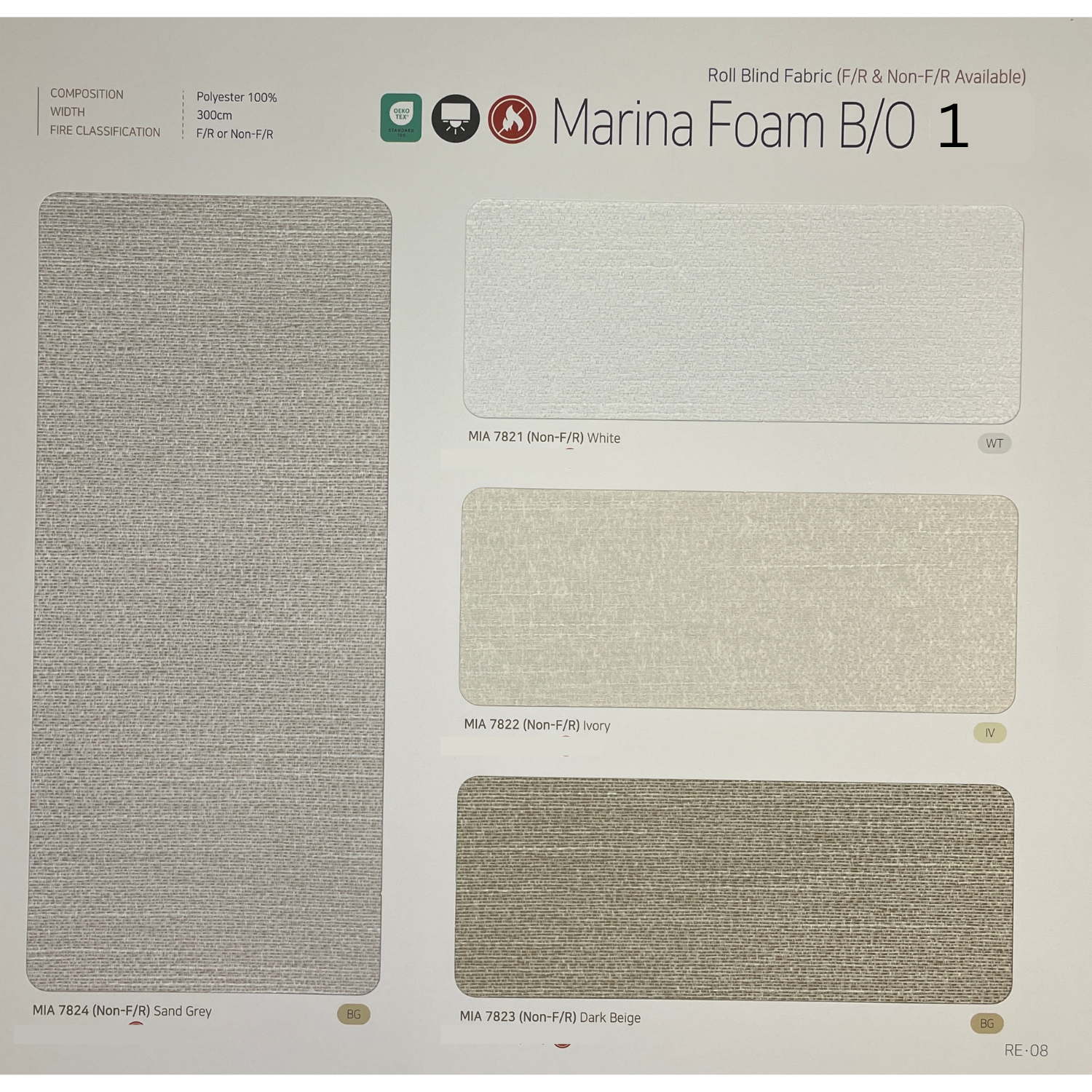 Marina Foam B/O (F/R) 1  (Hanzen Collection)