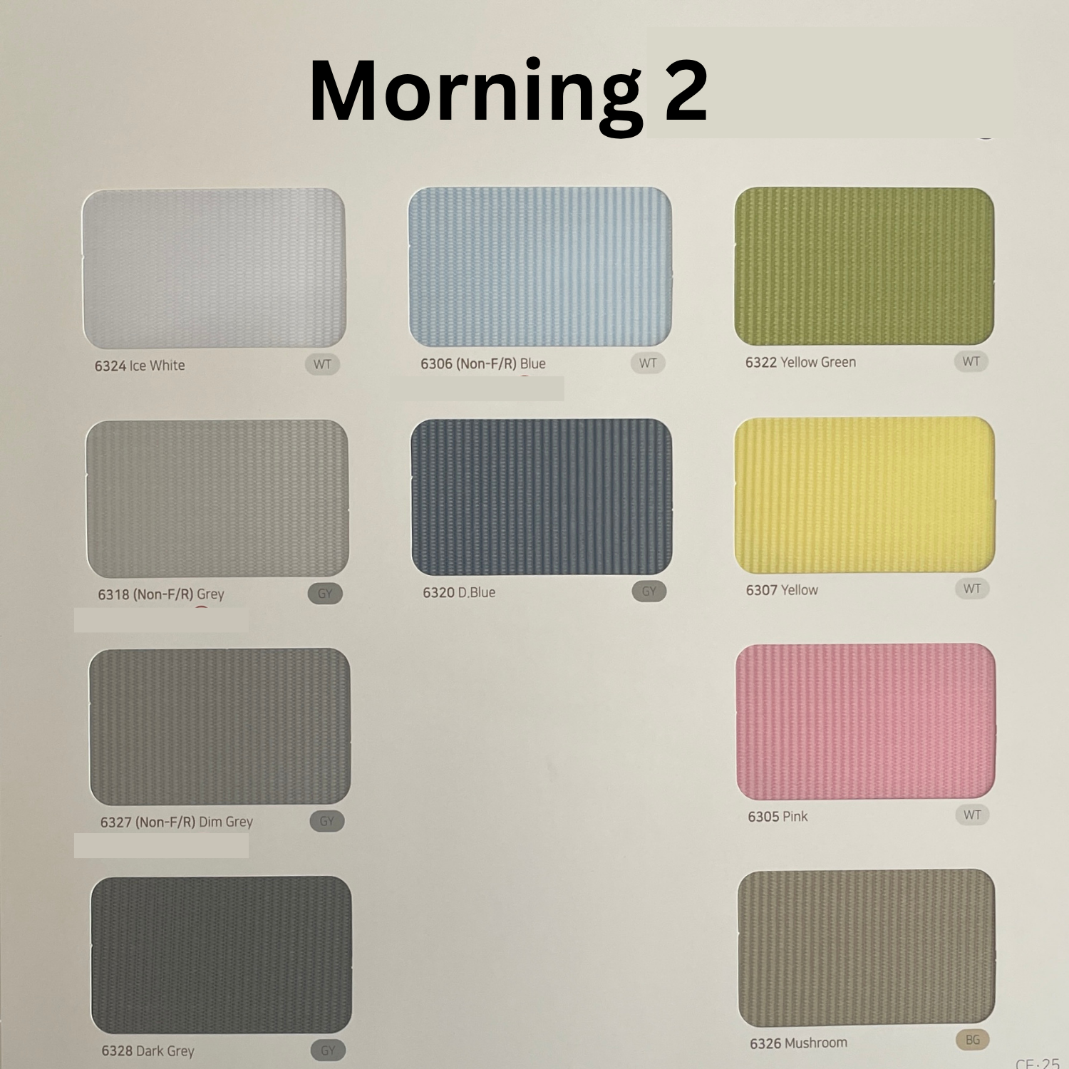 Morning 2 Zebra Shades (Hanzen Collection)