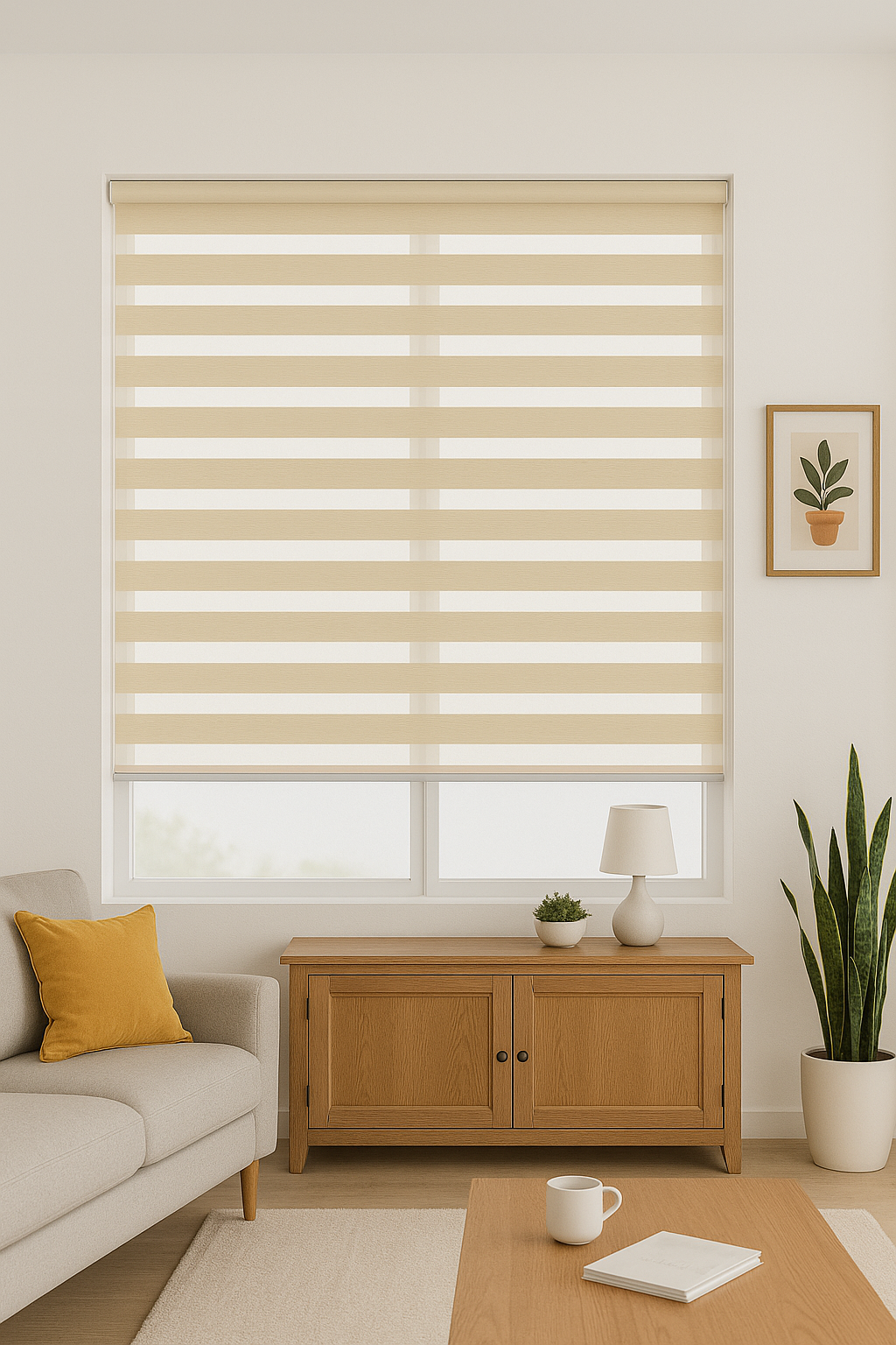 Zebra Roller Shade Sharon