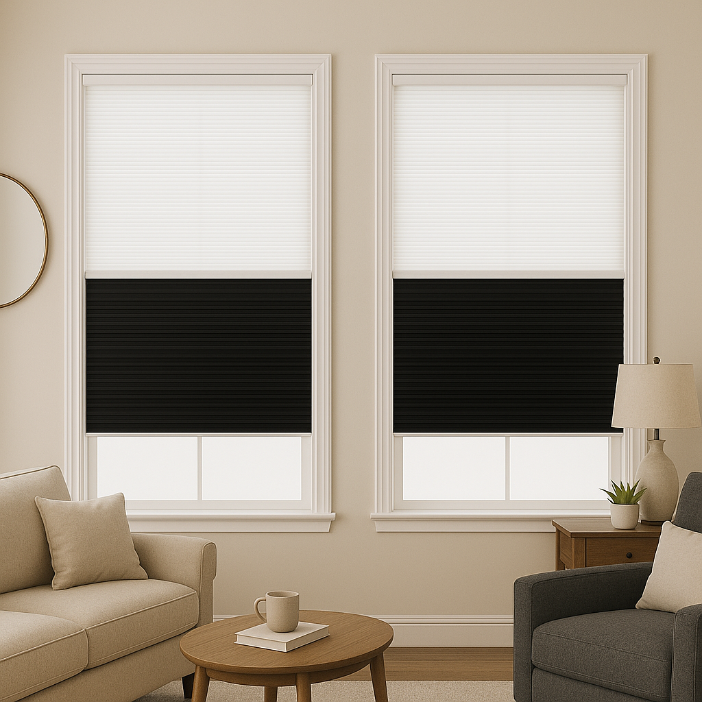 Honeycomb Total Blackout Duo Shade (Hanzen Collection)