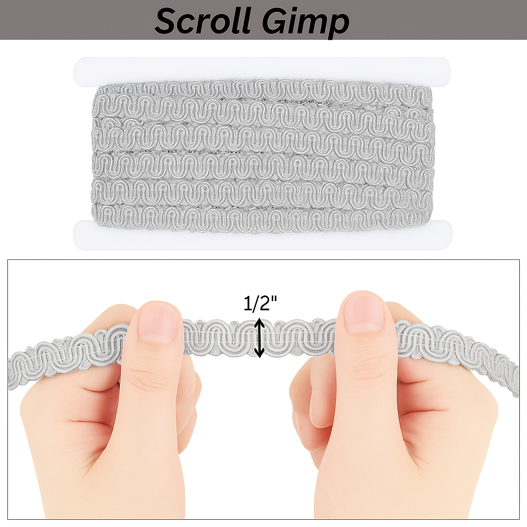 A9940 Scroll Gimp Trimming P13