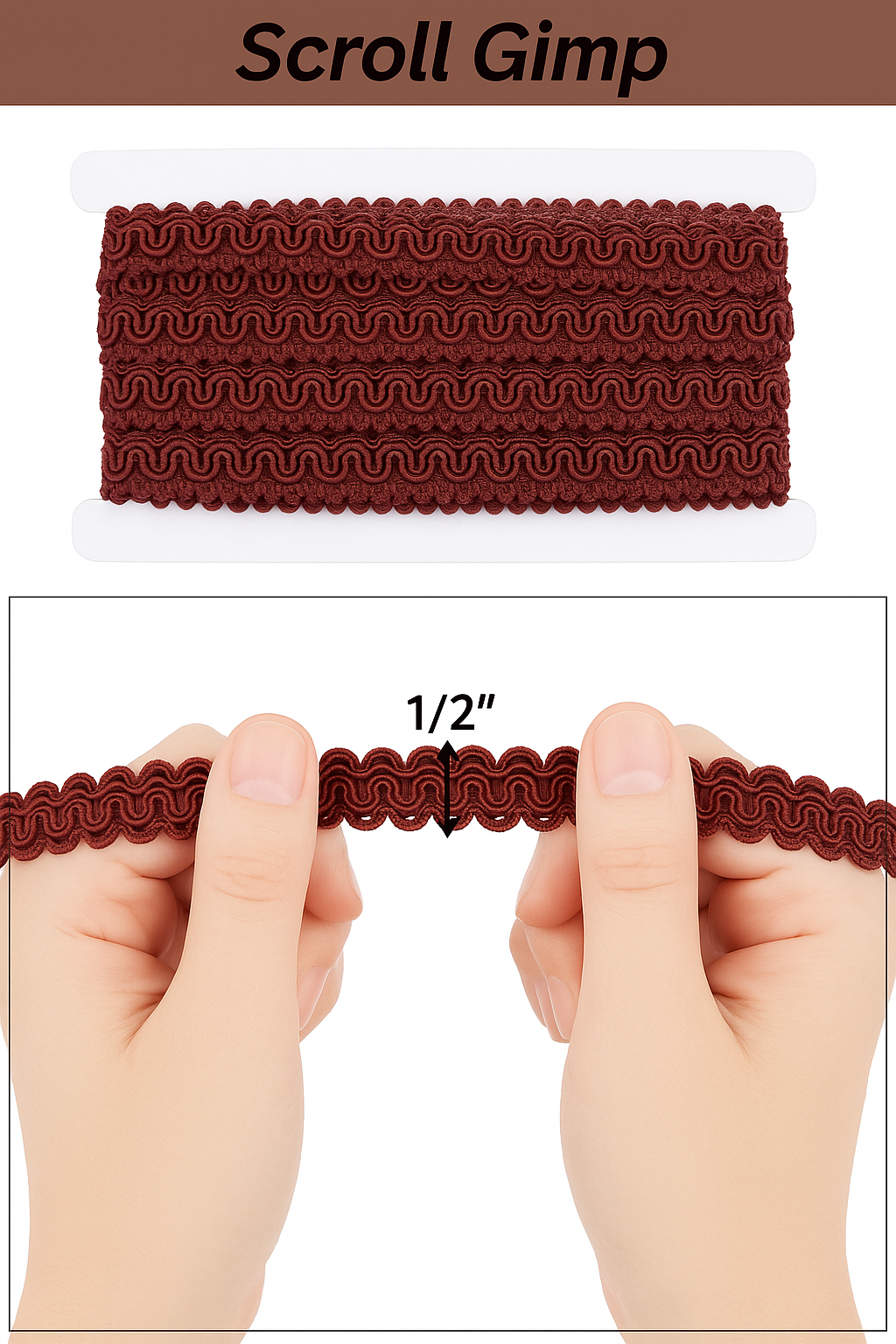 615R Scroll Gimp Trimming 20