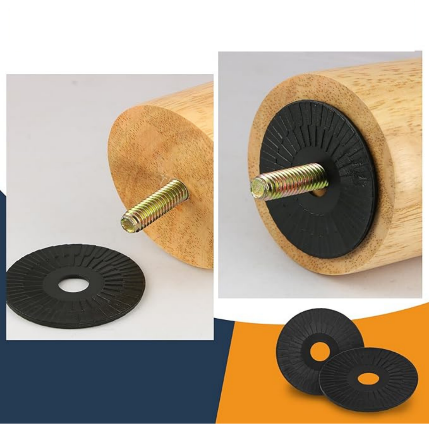 SWD30 Furniture Spacer w/ Dome