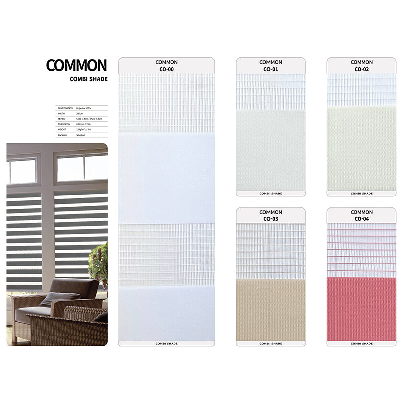 Combi Roller Shade Common