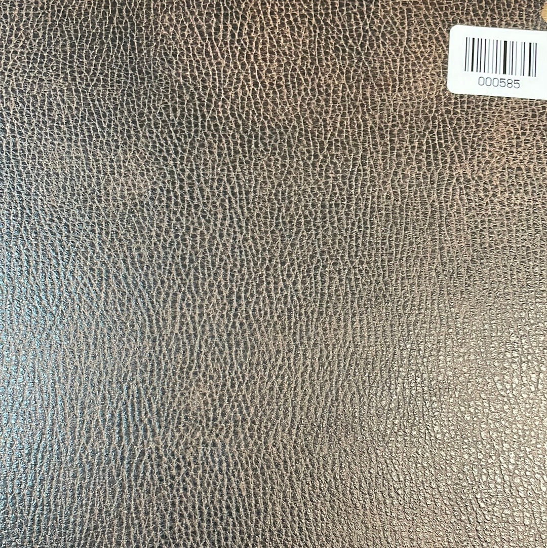 585 Faux Leather Dark Brown - Redesign Upholstery Store