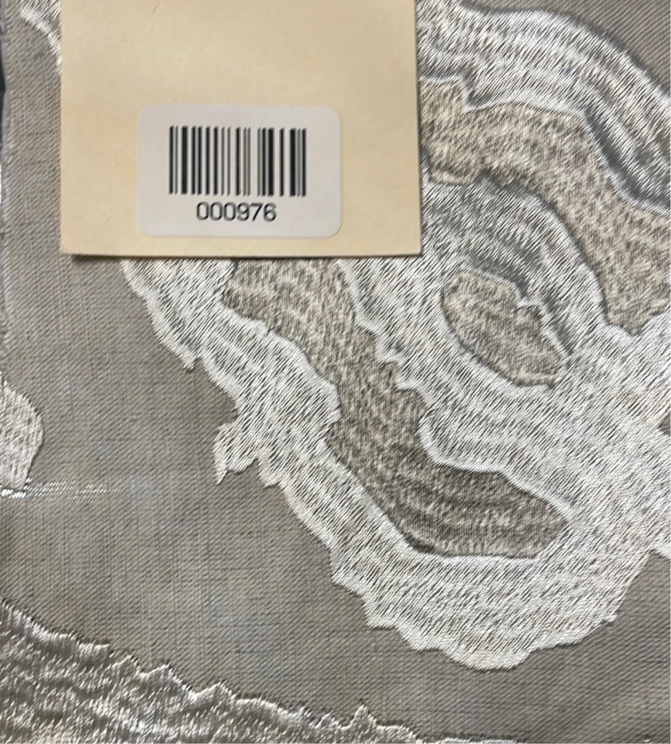 976 Fabric Pattern Silver
