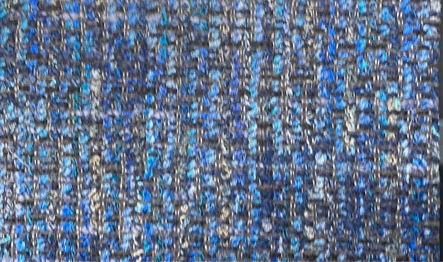 981 Fabric Pattern Blue