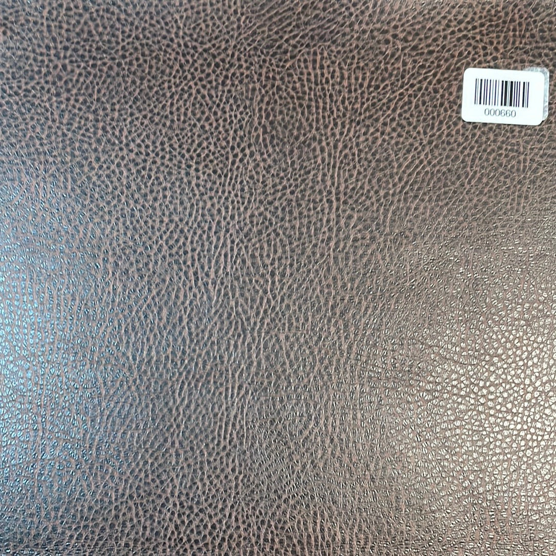 660 Faux Leather Dark Brown - Redesign Upholstery Store