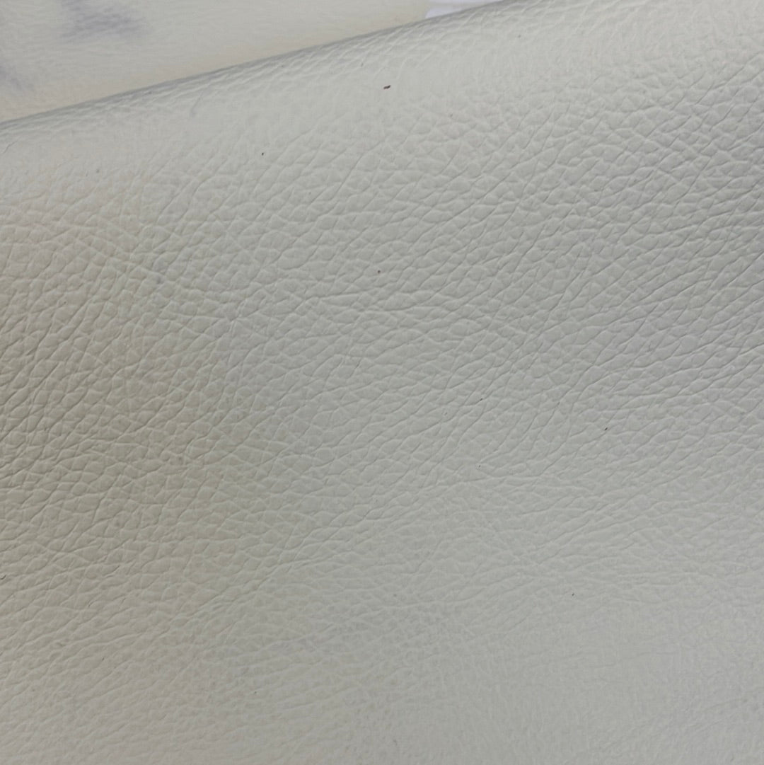 559 - 573 Faux Leather White - Redesign Upholstery Store