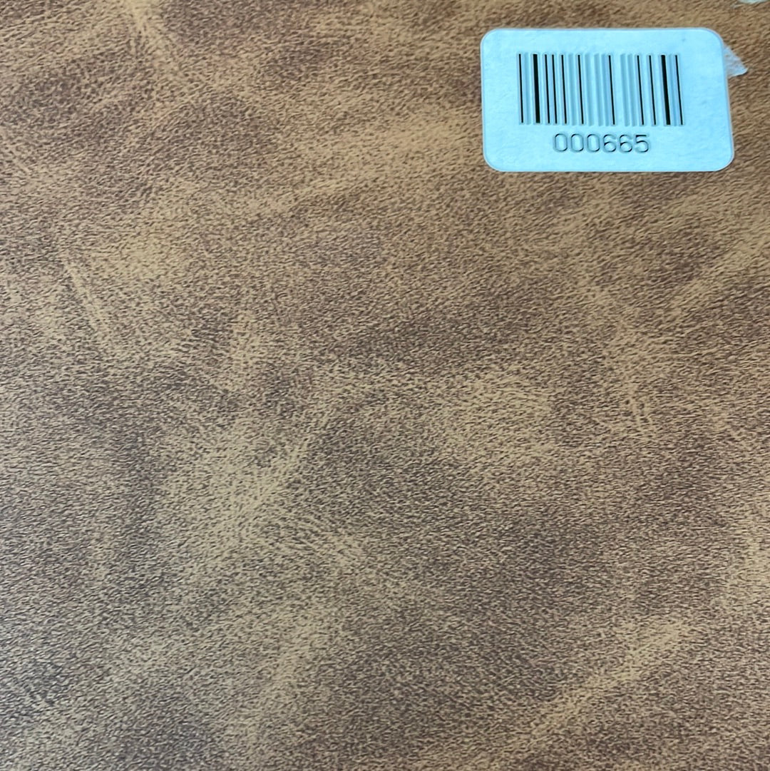 665 Faux Leather Light Brown